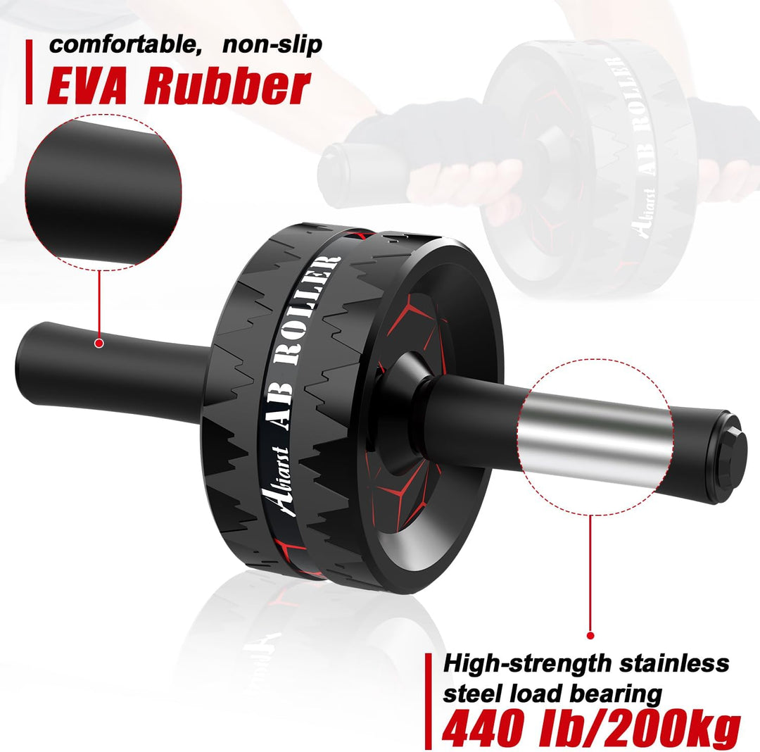 Dual-Wheel Ab Roller – Core Strength Trainer for Full Body